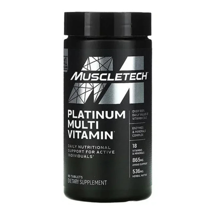مولتی ویتامین ۹۰ عددی پلاتینیوم MuscleTech