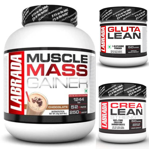 پکیج (مس+کراتین+گلوتامین) افزایش حجم و وزن لابرادا