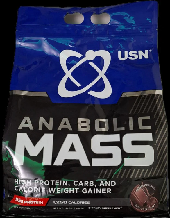 گینر آنابولیک مس ۵/۵ کیلویی یو اس ان