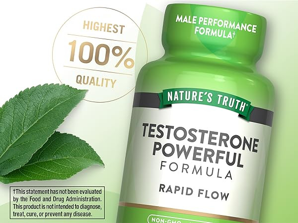 تست بوستر تستوسترون پاورفول فرمول نیچرز تروث