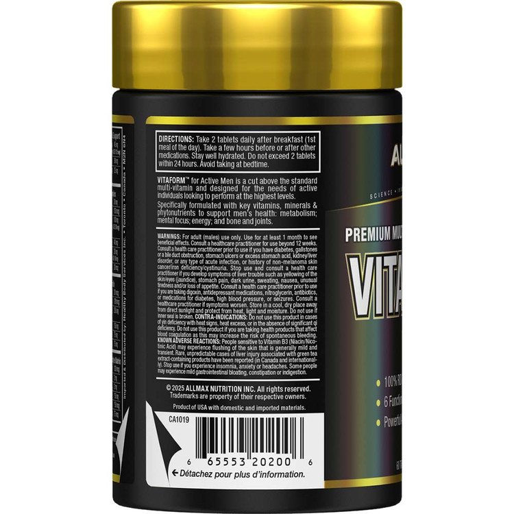 مولتی ویتامین مردانه ویتافرم آلمکس