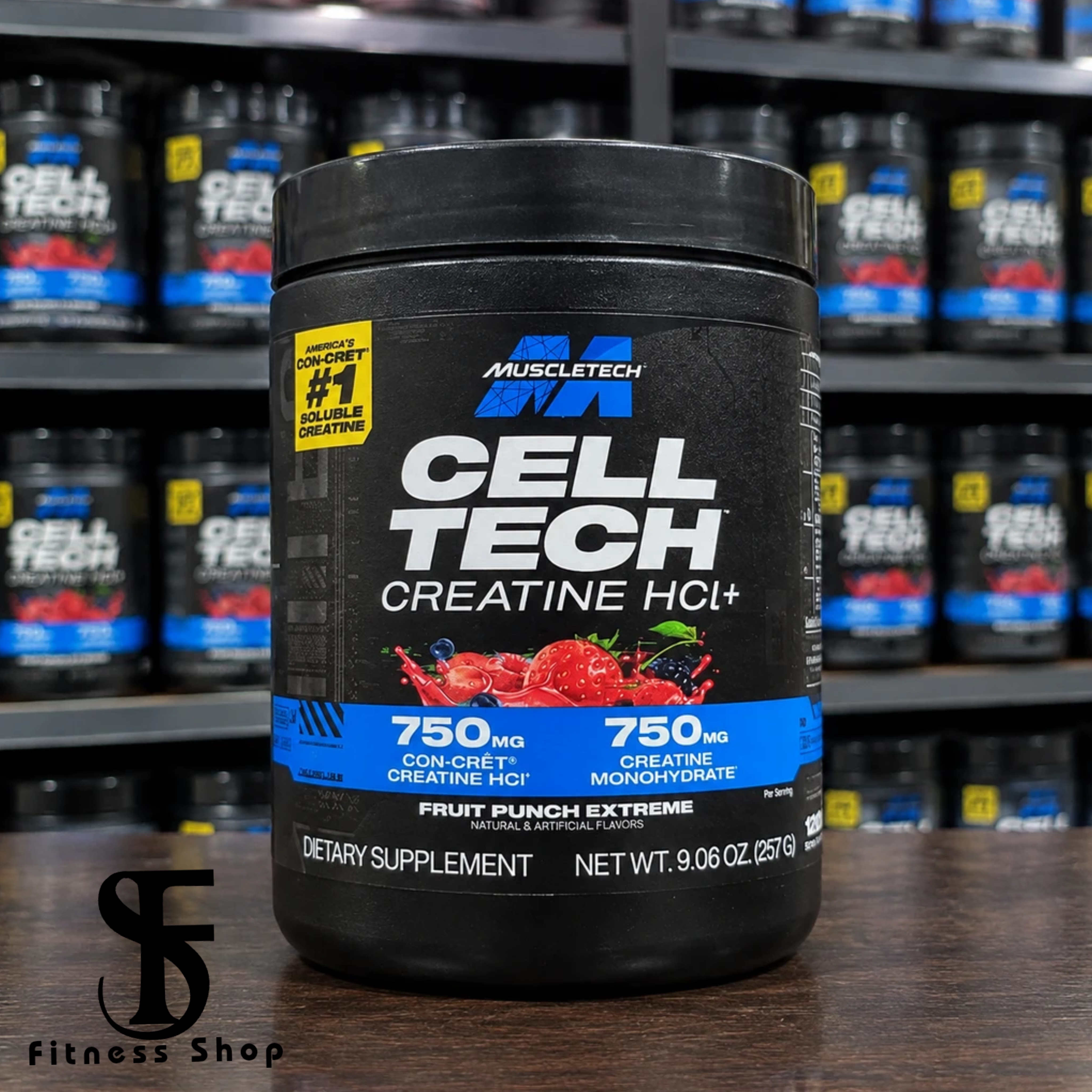 کراتین سل‌تک اچ‌سی‌ال پلاس ماسل‌تک MuscleTech Cell-Tech Creatine HCl+